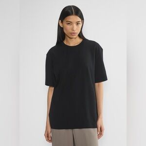 NWT - Babaton Interlock Cotton Pegasus T-Shirt - Black - Size Small